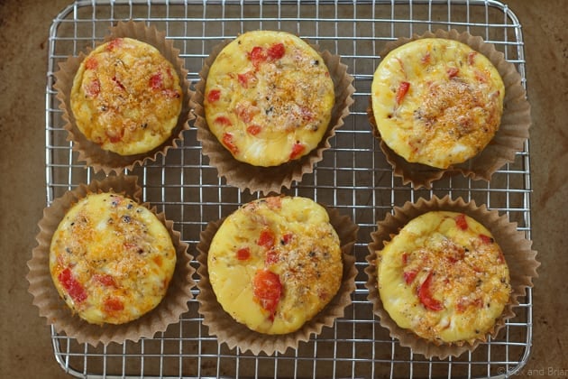 Healthy Breakfast Make Ahead Egg Muffins - Fox and Briar