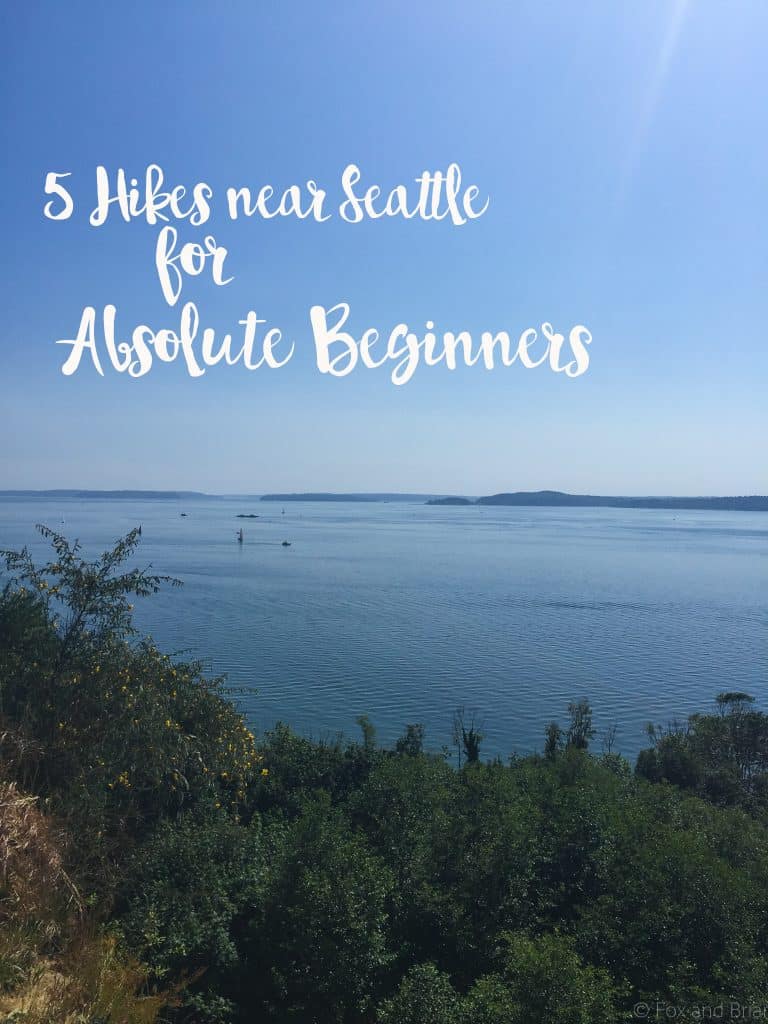 Here is a list of 5 great hikes near Seattle for absolute beginners. If you want to start hiking but are intimidated, start here. Also these are great for a quick afternoon walk because they are all in or very close to the city.
