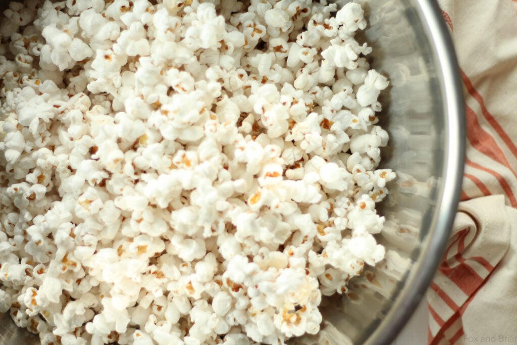 How to Make Stovetop Popcorn - The BakerMama