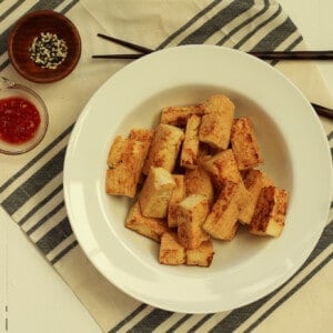 If you think you hate tofu, try this method! This is my favorite way to make tofu, and it turns out great every time.