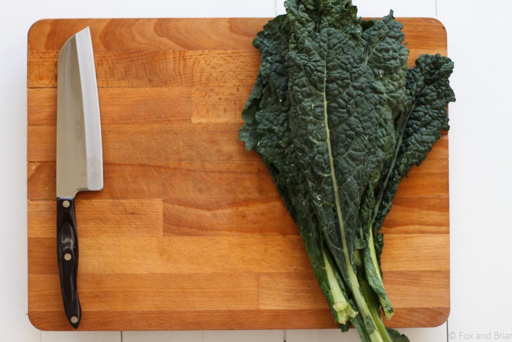 This simple kale salad has 5 ingredients, but it is THE BEST! Based on a salad I had at the fabulous Ava Gene's restaurant in Portland, OR. The kale is massaged, so it is tender, the cheese gives tons of flavor, and homemade breadcrumbs give the perfect crunch.