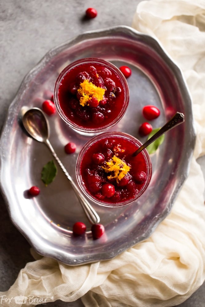 Classic Cranberry Sauce - The Daring Gourmet