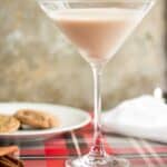 Gingerbread Martini - This festive martini is sweet and spicy, just like your favorite holiday cookie!
