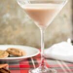 Gingerbread Martini - This festive martini is sweet and spicy, just like your favorite holiday cookie!