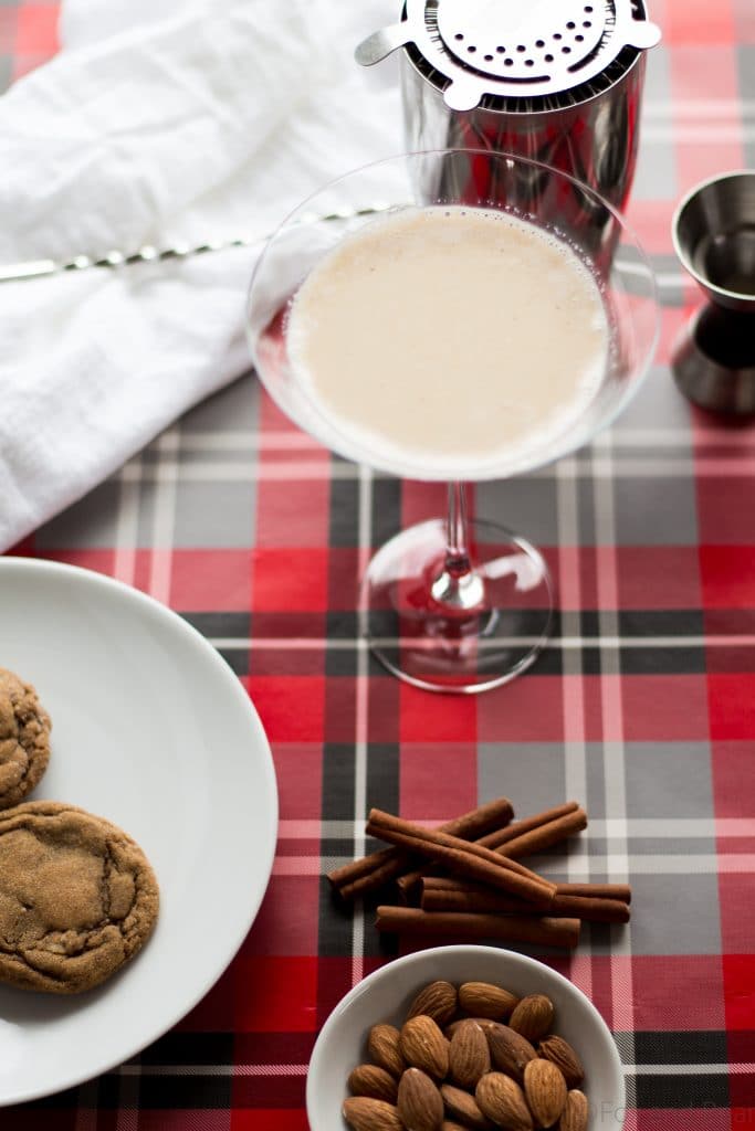 Gingerbread Martini - This festive martini is sweet and spicy, just like your favorite holiday cookie!