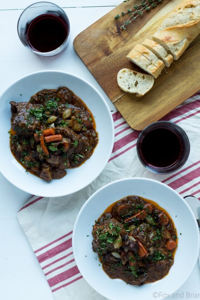 This Red Wine Beef Stew is rich and hearty, with tender beef and a velvety, savory sauce that you will not believe!