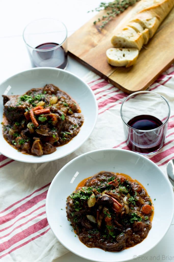 This Red Wine Beef Stew is rich and hearty, with tender beef and a velvety, savory sauce that you will not believe!