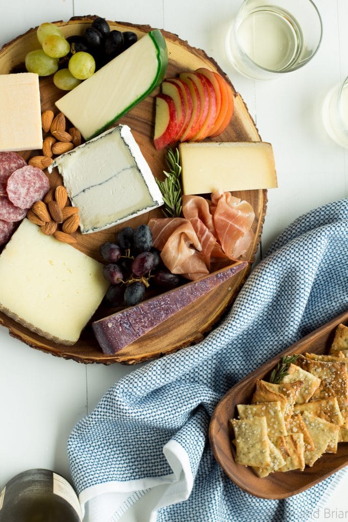These easy homemade crackers are the perfect addition to your cheese plate, or just to have on hand for snacking. Also, how to make a killer cheeseplate with ingredients from the regular grocery store!