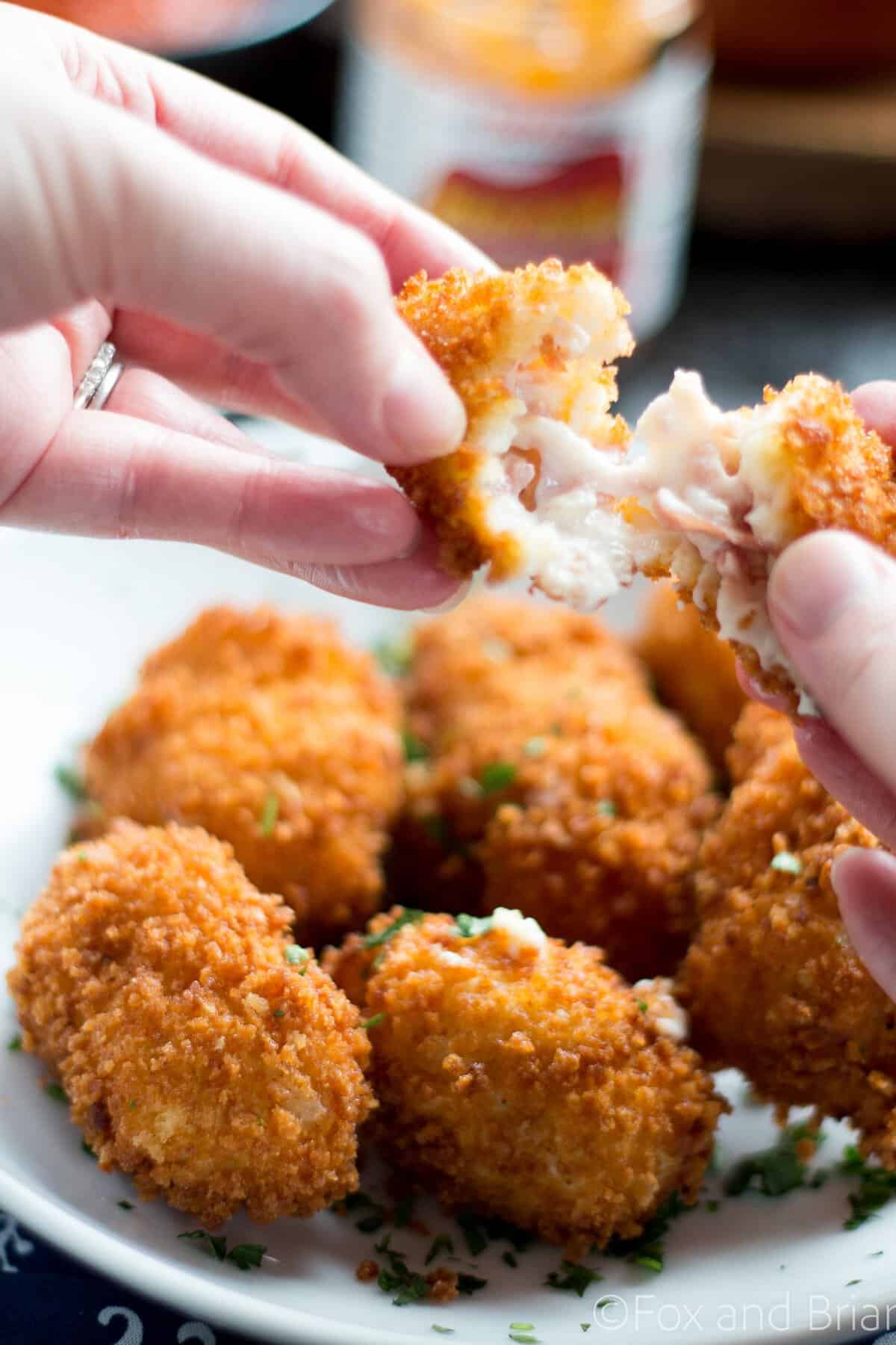 Ham Croquettes (Croquetas de Jamon) are a classic Spanish tapas dish. Crispy on the outside and creamy on the inside, these little flavor bombs will knock your socks off.