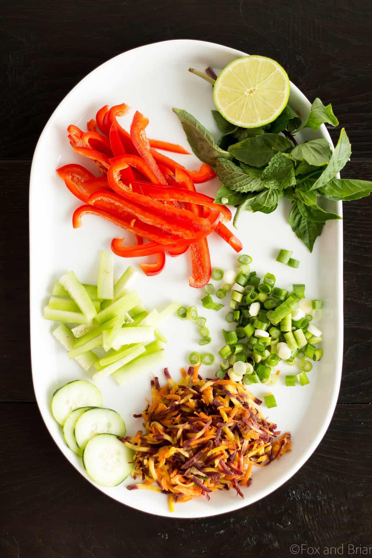 These Ginger peanut lettuce wraps are filled with colorful veggies, your protein of choice, and the most addictive peanut sauce ever!