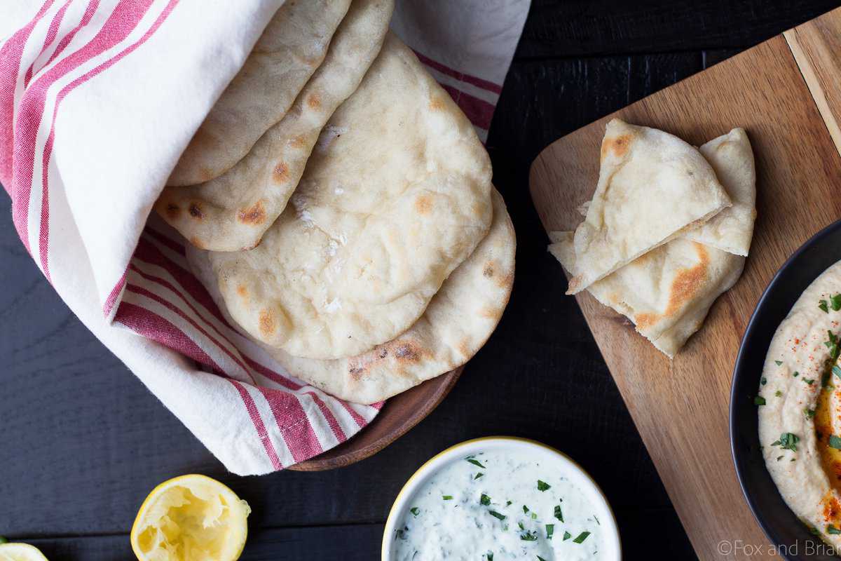 This simple Homemade Pita bread is easy to make and better than anything you can buy at the store!