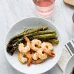 Roasted Shrimp and Asparagus