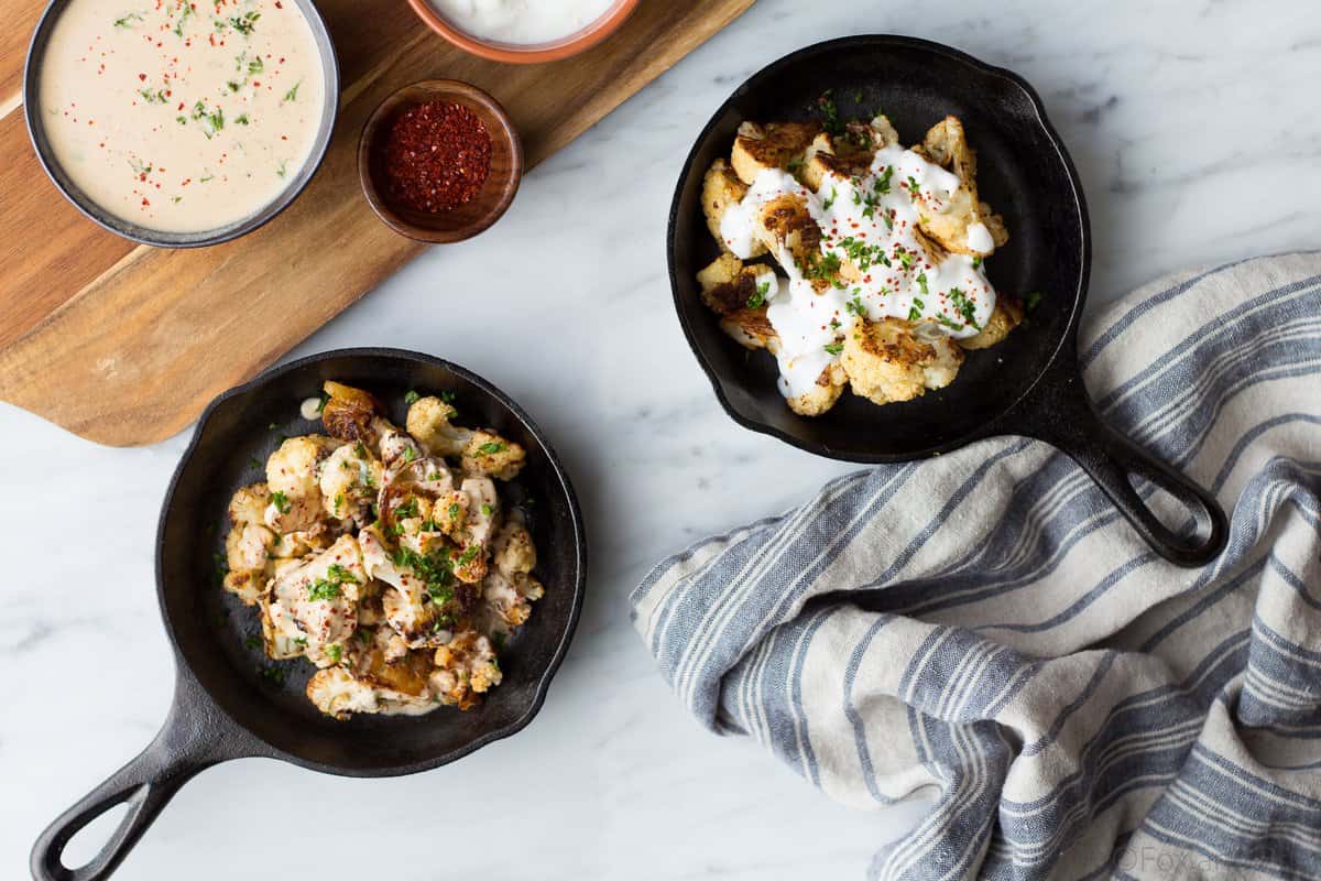 Roasted Cauliflower with Yogurt Sauce Zahra (3 of 8)