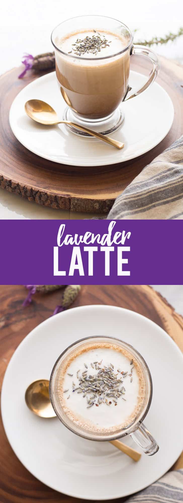 Make your own lavender latte at home, without any fancy equipment