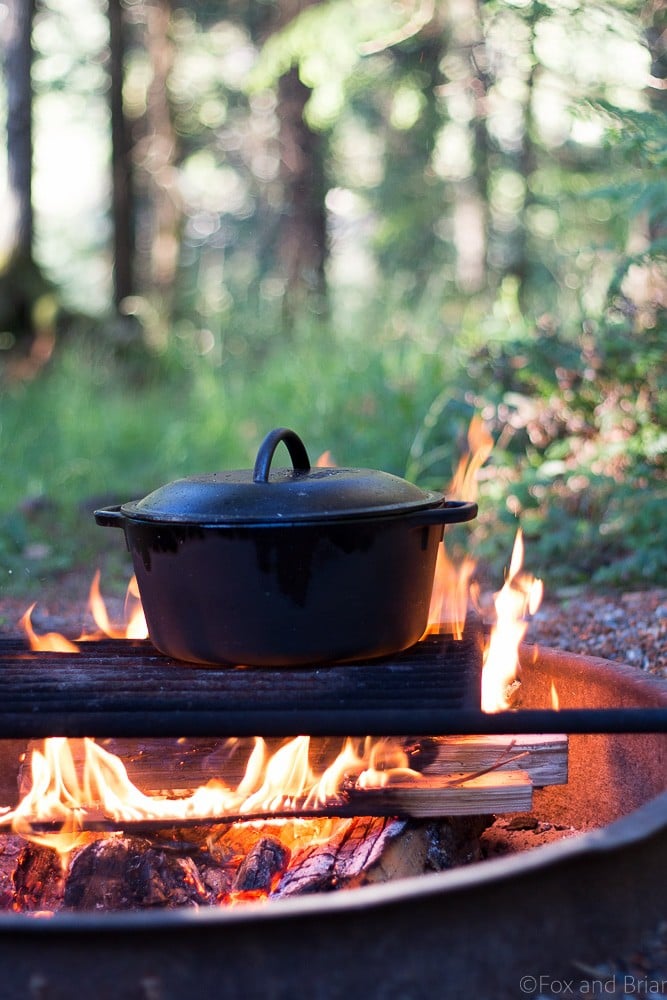 Learn how to make this simple recipe for Beer Steamed Clams - so easy you can even make them on the campfire! Includes instructions for cooking at home or on the campfire.