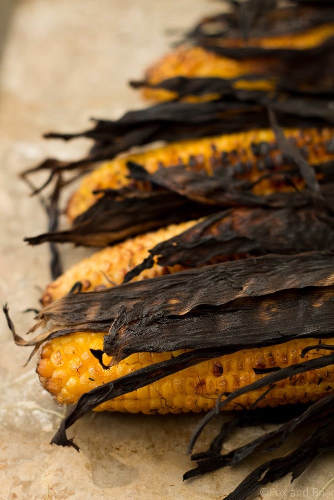 Nothing says summer like than fresh corn on the cob. Take advantage of its peak flavor by throwing it on the grill. This Charred Grilled Corn is packed full of smoky summer flavor, perfect for your next BBQ!