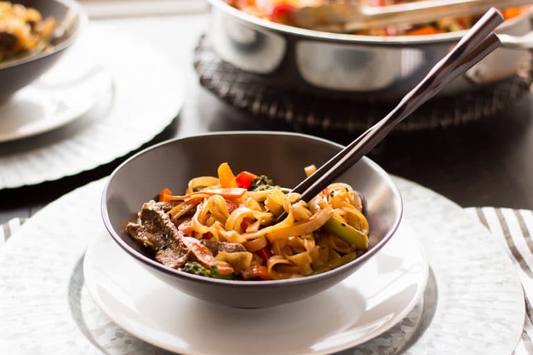 Beef Noodle Stir Fry Fox and Briar