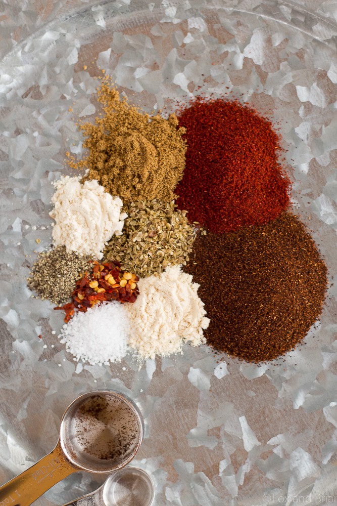 Learn how to make your own taco seasoning! I'll never buy store bought again! So much cheaper, healthier and tastes better!