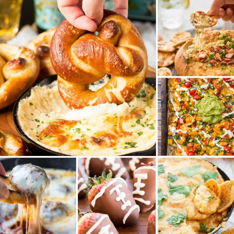 16 PARTY RECIPES FOR GAME DAY | Party appetizers | Football Party Food | Superbowl Appetizers