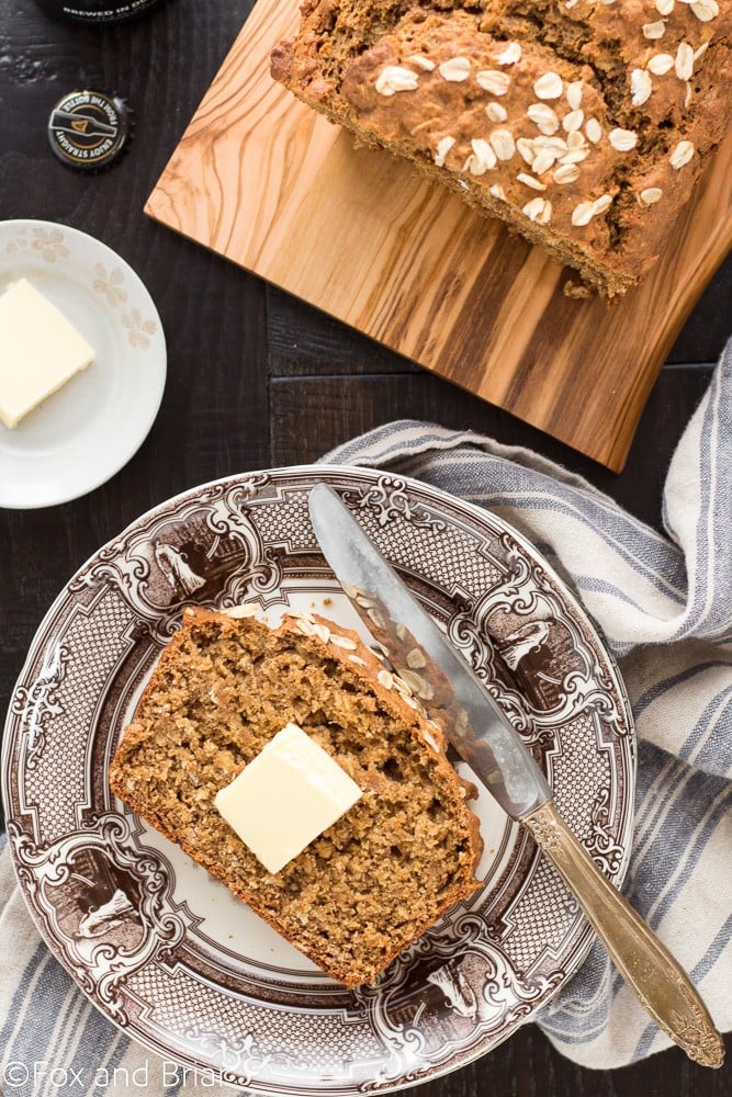 Irish Guinness Brown Bread | Saint Patrick's Day Recipes | Irish Recipes | Quick Bread Recipes | Beer Bread