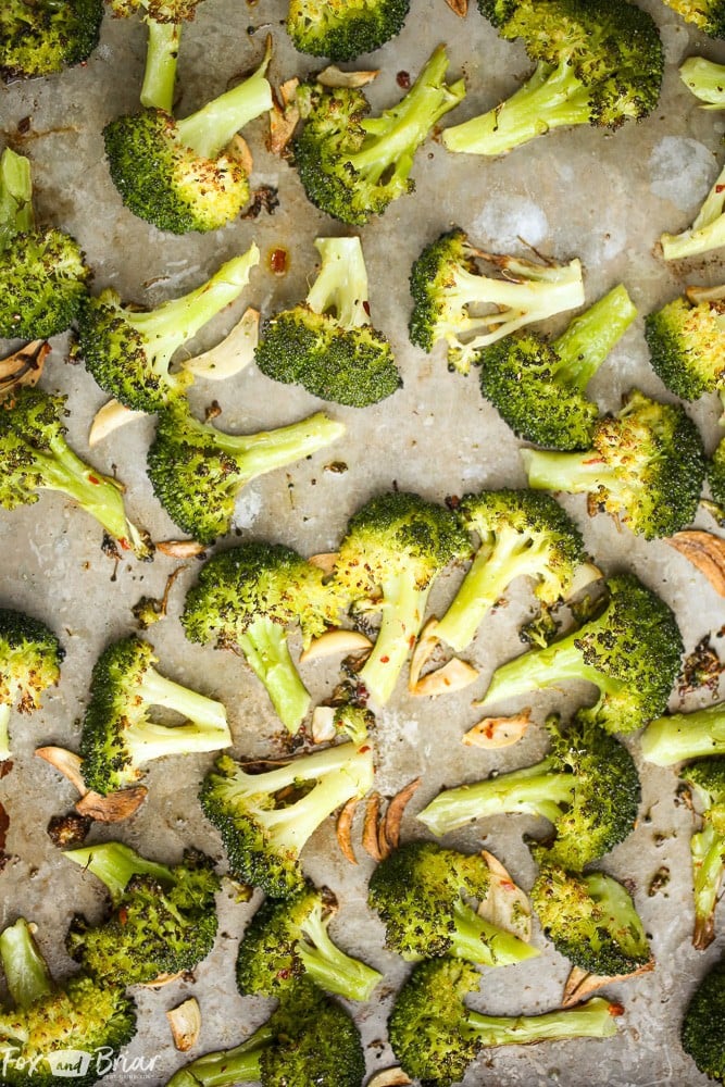 This easy Lemon Parmesan Roasted Broccoli is the best way to eat broccoli ever! You will never want to make it any other way!