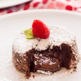 Molten Chcocolate Lava Cake For two | Dessert for Two | Small Batch Baking | Romantic Dessert | Valentine's Day Dessert | Date Night