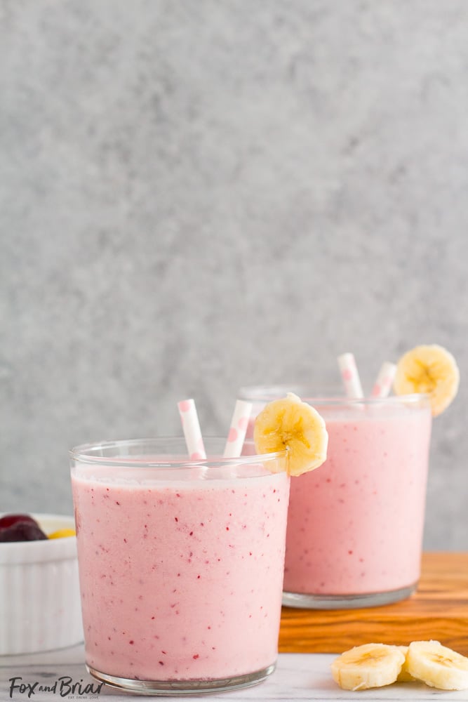 This Post Workout Smoothie is the perfect drink to recharge after a tough workout! Chock full of ingredients to replenish your body.