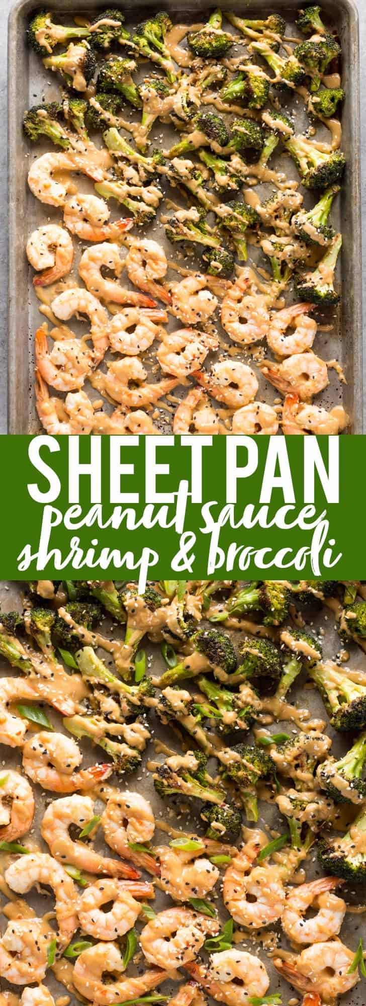 Sheet Pan Peanut Sauce Shrimp and Broccoli | Sheet pan dinner | shrimp recipe |Easy Dinner | healthy Dinner | Quick Dinner
