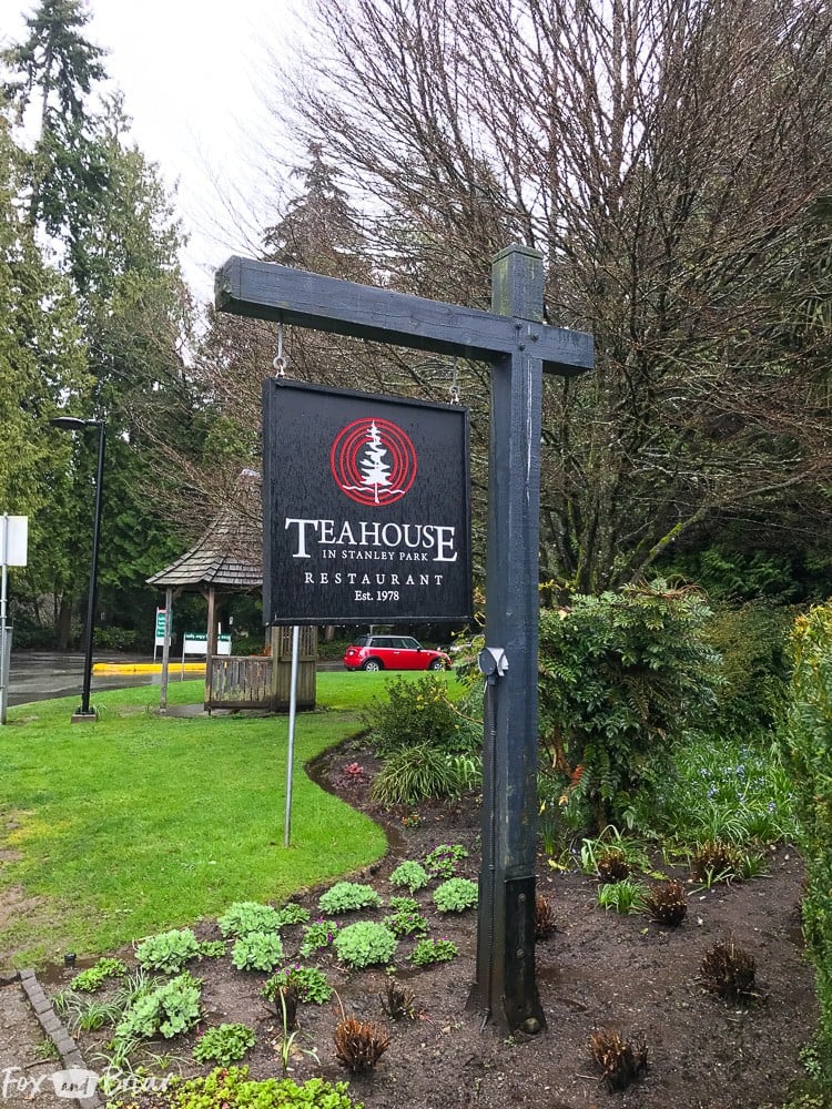 Teahouse in Stanley Park, Vancouver BC. What to do and where to eat in Vancouver, B.C. The Ultimate Weekend Travel Guide! How to spend 36 hours in Vancouver, Canada. | Best places to eat in vancouver | tourist attractions Vancouver BC | Weekend trip to Vancouver | Things to do in Vancouver