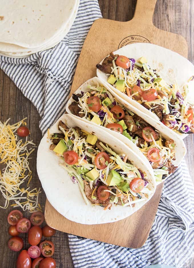 31 Creative Taco Recipes so you can have a different taco every day! Taco Tuesday | Steak Tacos | Chicken Tacos | Beef Tacos | Fish Tacos | Pork Tacos | Veggie tacos | Cinco De Mayo Recipes