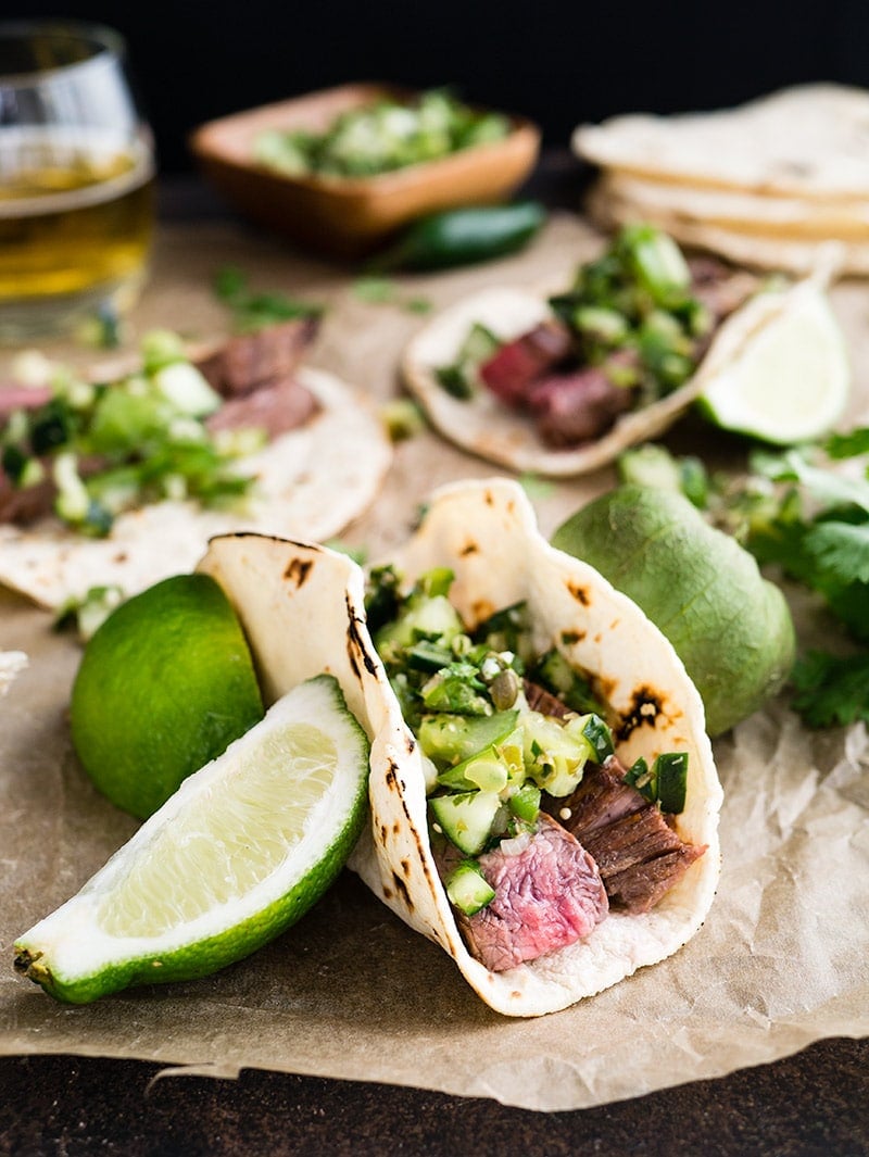 31 Creative Taco Recipes so you can have a different taco every day! Taco Tuesday | Steak Tacos | Chicken Tacos | Beef Tacos | Fish Tacos | Pork Tacos | Veggie tacos | Cinco De Mayo Recipes