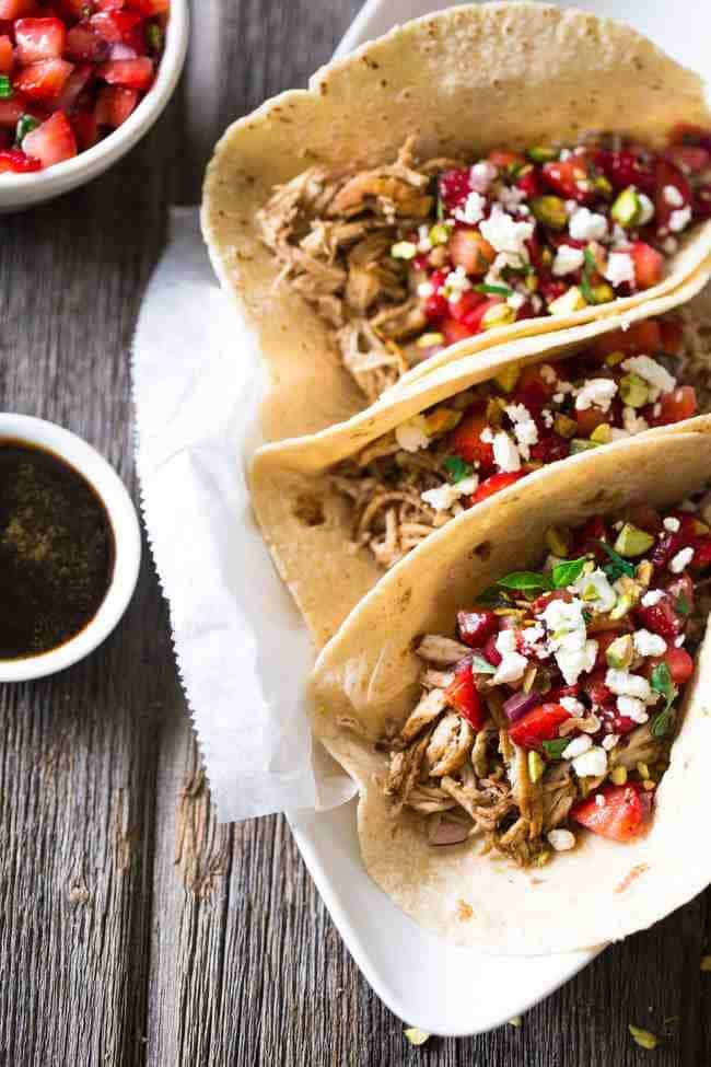 31 Creative Taco Recipes so you can have a different taco every day! Taco Tuesday | Steak Tacos | Chicken Tacos | Beef Tacos | Fish Tacos | Pork Tacos | Veggie tacos | Cinco De Mayo Recipes