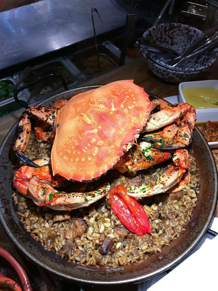 Crab Paella at Bellota in San Francisco. What to do and where to eat in San Francisco. The Ultimate Weekend Travel Guide! How to spend a 3 day weekend in San Francisco | Best places to eat in San Francisco | tourist attractions San Francisco | Weekend trip to San Francisco | Things to do in San Francisco | Underrated things to do in San Francisco