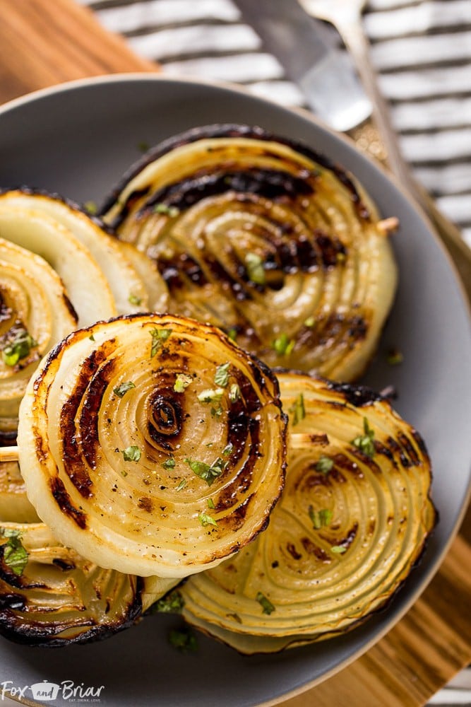 The Best Ever Grilled Onions - Fox and Briar