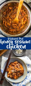 Instant Pot Honey Sesame Chicken