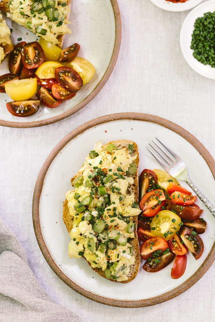  Truffled Asparagus Eggs on Toast by Foolproof Living