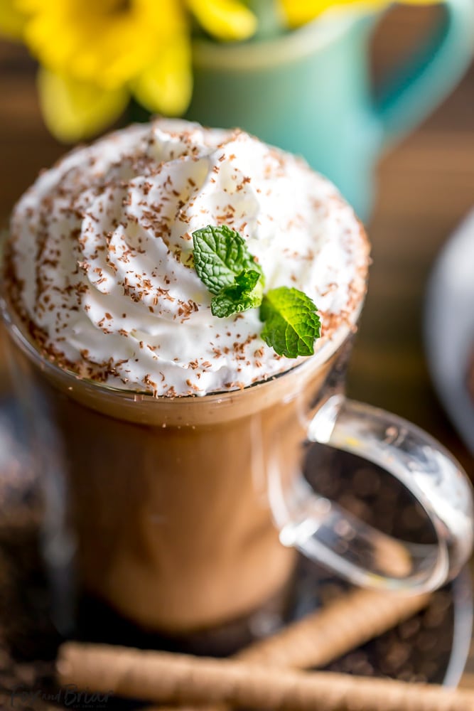 How to make an Irish Mocha