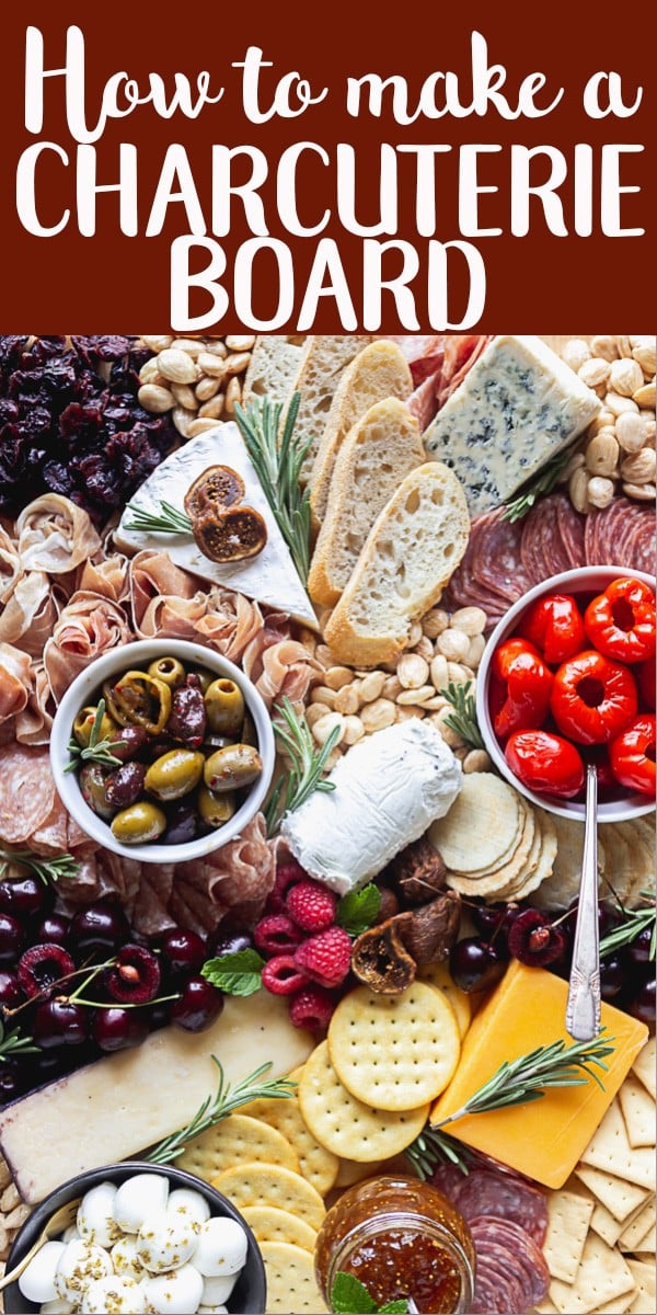 No party is complete without an epic charcuterie board.  Follow these step by step photos to learn how to make a charcuterie board. | how to make a cheese board | party appetizer | holiday appetizer | cheese and wine | Charcuterie ideas | Cheeseboard ideas | cheese board for holidays | summer cheese board | Fall Cheeseboard | Party platter #ad @qfc