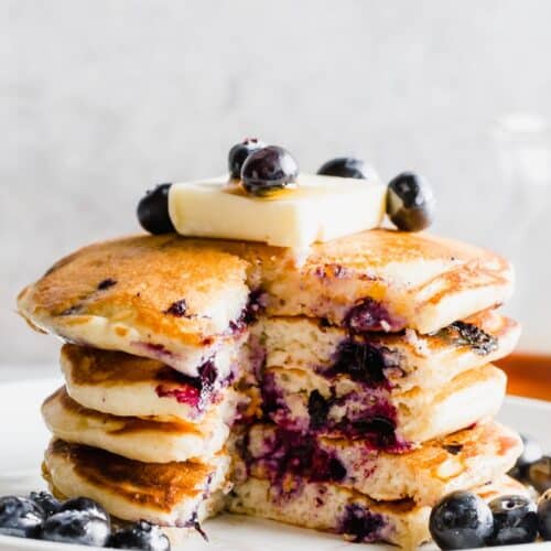 Buttermilk Blueberry Pancakes Fox and Briar
