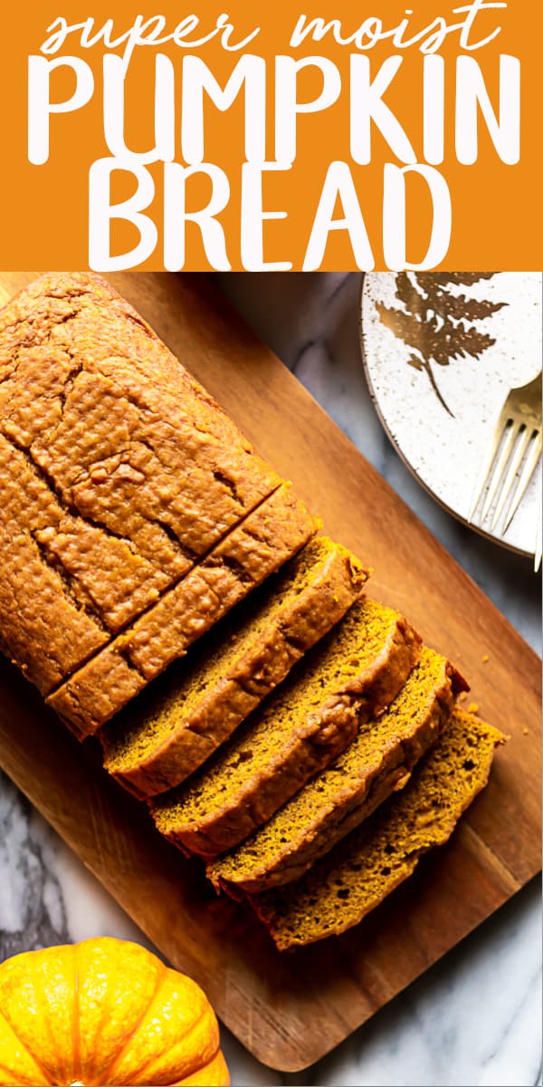 Here is my tested and approved Pumpkin Bread Recipe!   This Pumpkin Loaf is moist and full of autumn spices. | Moist Pumpkin Bread | Easy Pumpkin Bread | Starbucks Copycat | Best Pumpkin Bread | Libby's Pumpkin Bread | Homemade from scratch