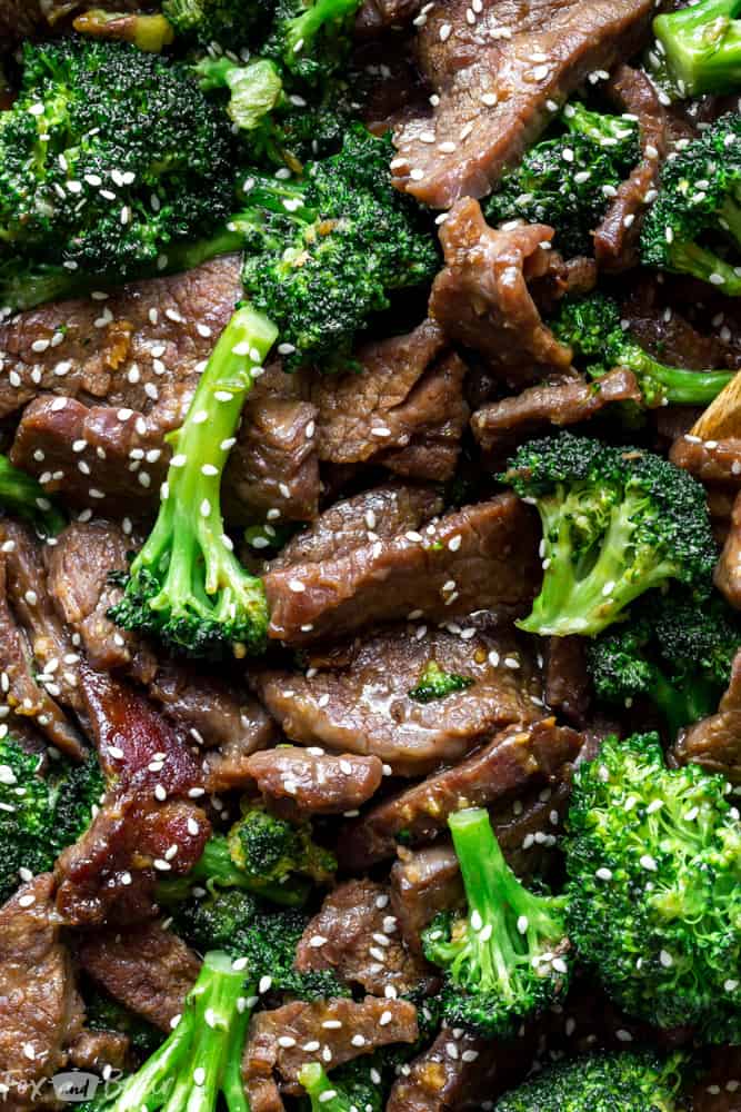 This Beef and Broccoli is better than takeout!  Make this easy Beef and Broccoli at home in under thirty minutes! | Beef Recipe | stir fry | flank steak recipe | Chinese food | Takeout fake out | Quick dinner recipe | Easy dinner recipe