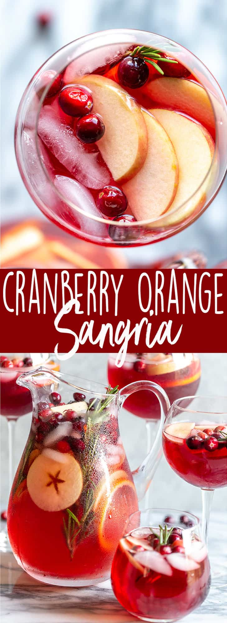 This Cranberry Orange Sangria Recipe is the perfect cocktail for Thanksgiving or Christmas parties! Easy to mix together, and you can make it ahead of time, this festive sangria will be a hit! |Easy Sangria Recipe | White Sangria | Thanksgiving Sangria | Christmas Sangria | Sangria for a crowd | Thanksgiving cocktail | Christmas party | Winter Sangria | Holiday Sangria