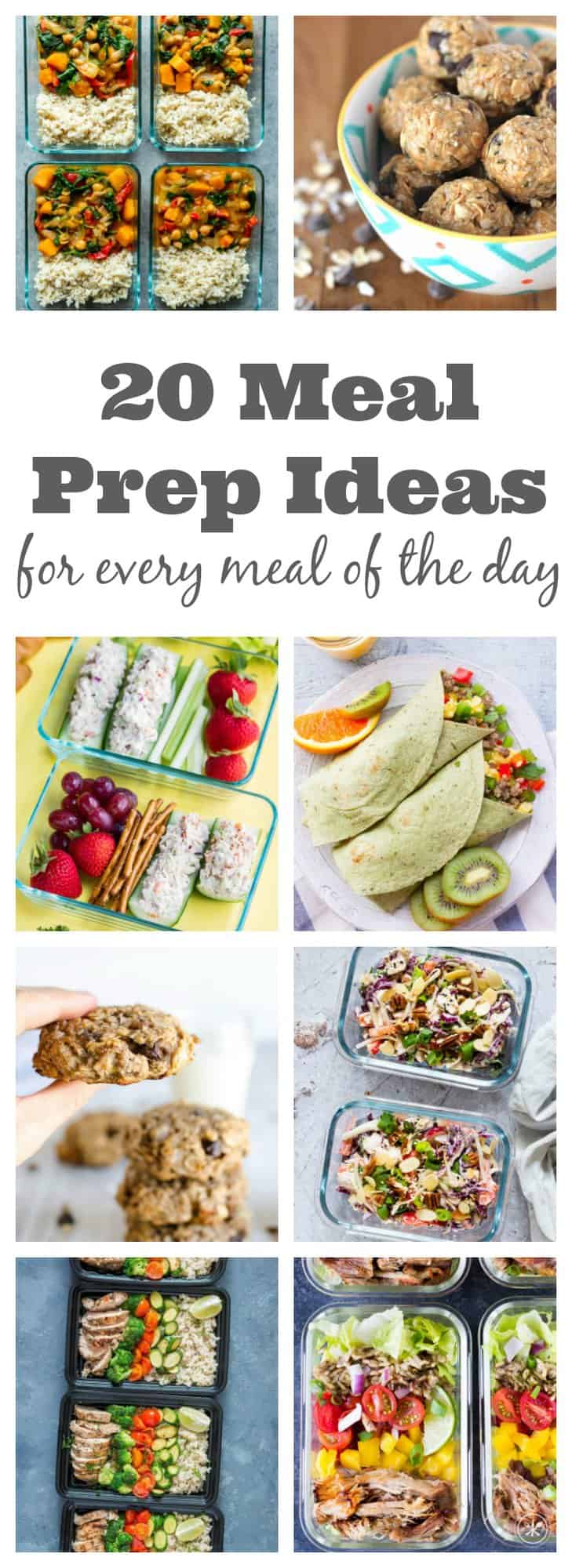 20 Meal Prep Ideas - Fox and Briar