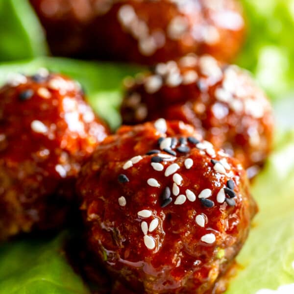 Easy Korean Meatballs Recipe Fox and Briar