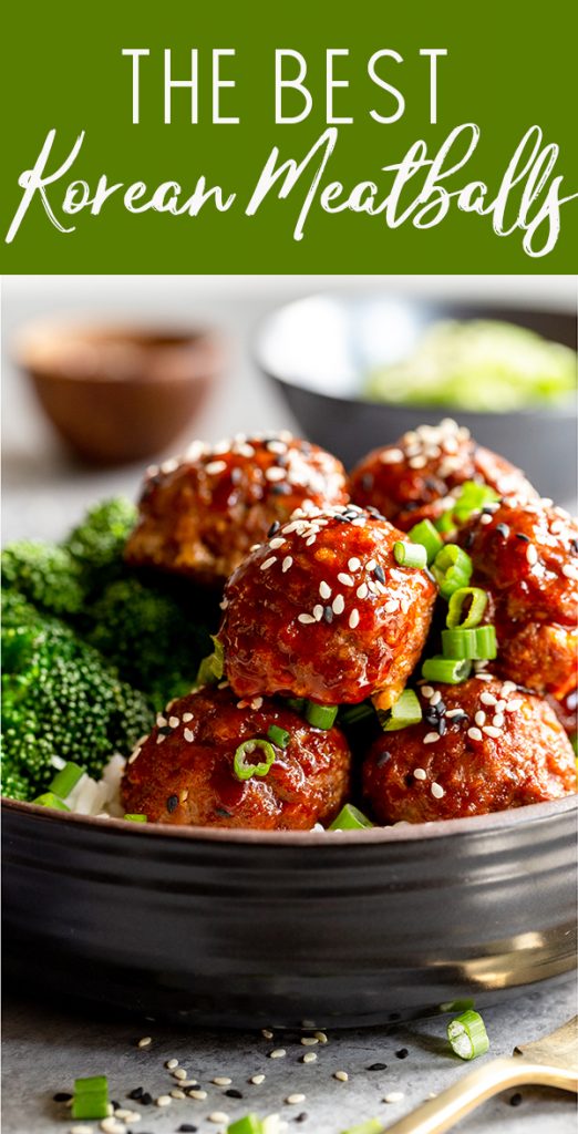 Easy Korean Meatballs Recipe Fox and Briar
