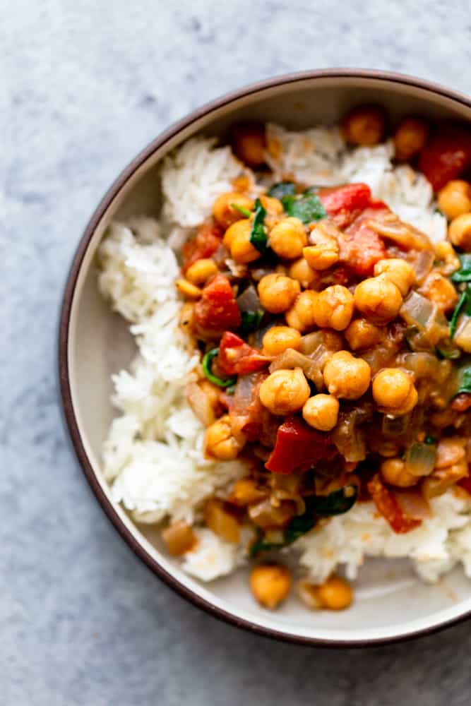 Easy Chickpea Coconut Curry Fox and Briar