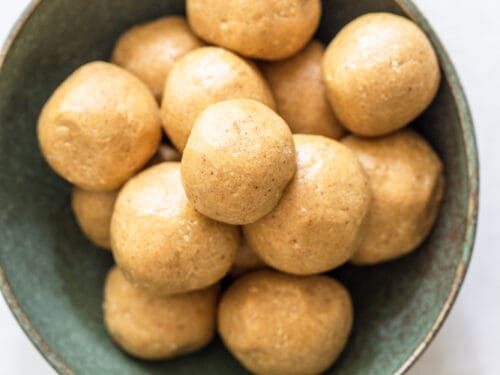 Healthy Peanut Butter Energy Balls Honey Bears Fox And Briar