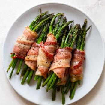 Bacon Wrapped Asparagus Bundles