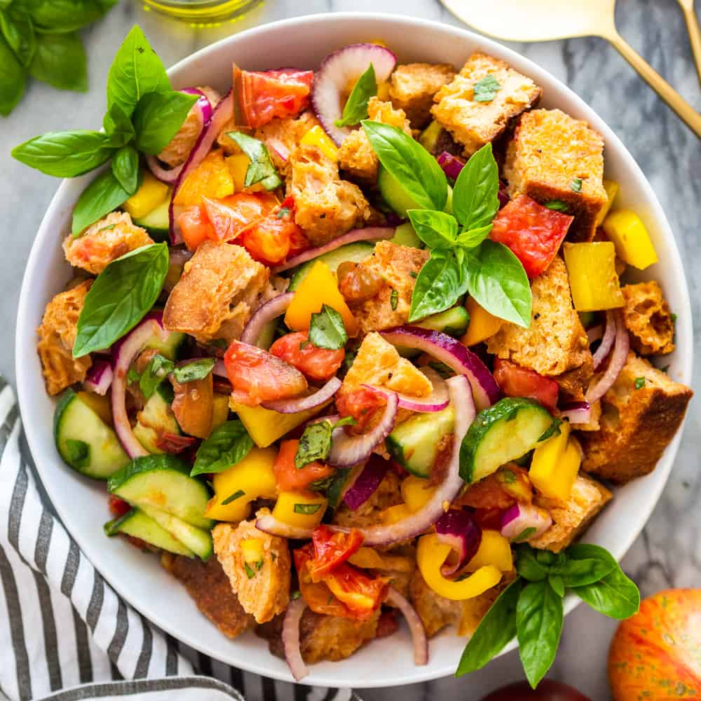 Panzanella Salad - Fox and Briar
