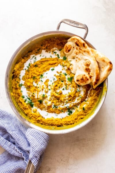 Easy Red Lentil Dal - Fox and Briar